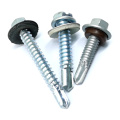 Bonded Single Pvc Drilling Epdm Hex Head Screw Hexagonal Metal Tek Screws